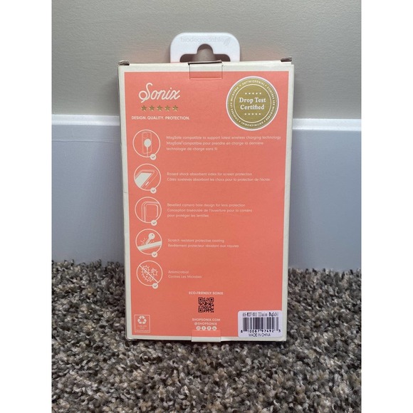 iPhone 14 Plus Cell Phone Case Pink Glitter MagSafe  (1) - Picture 3 of 3